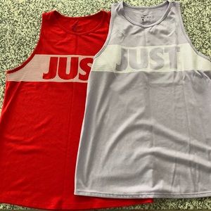 Nike dry fit tanks